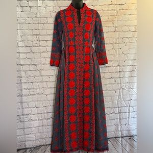 1970’s VINTAGE MAXI DRESS “REBECCA” by NEUSTETERS.